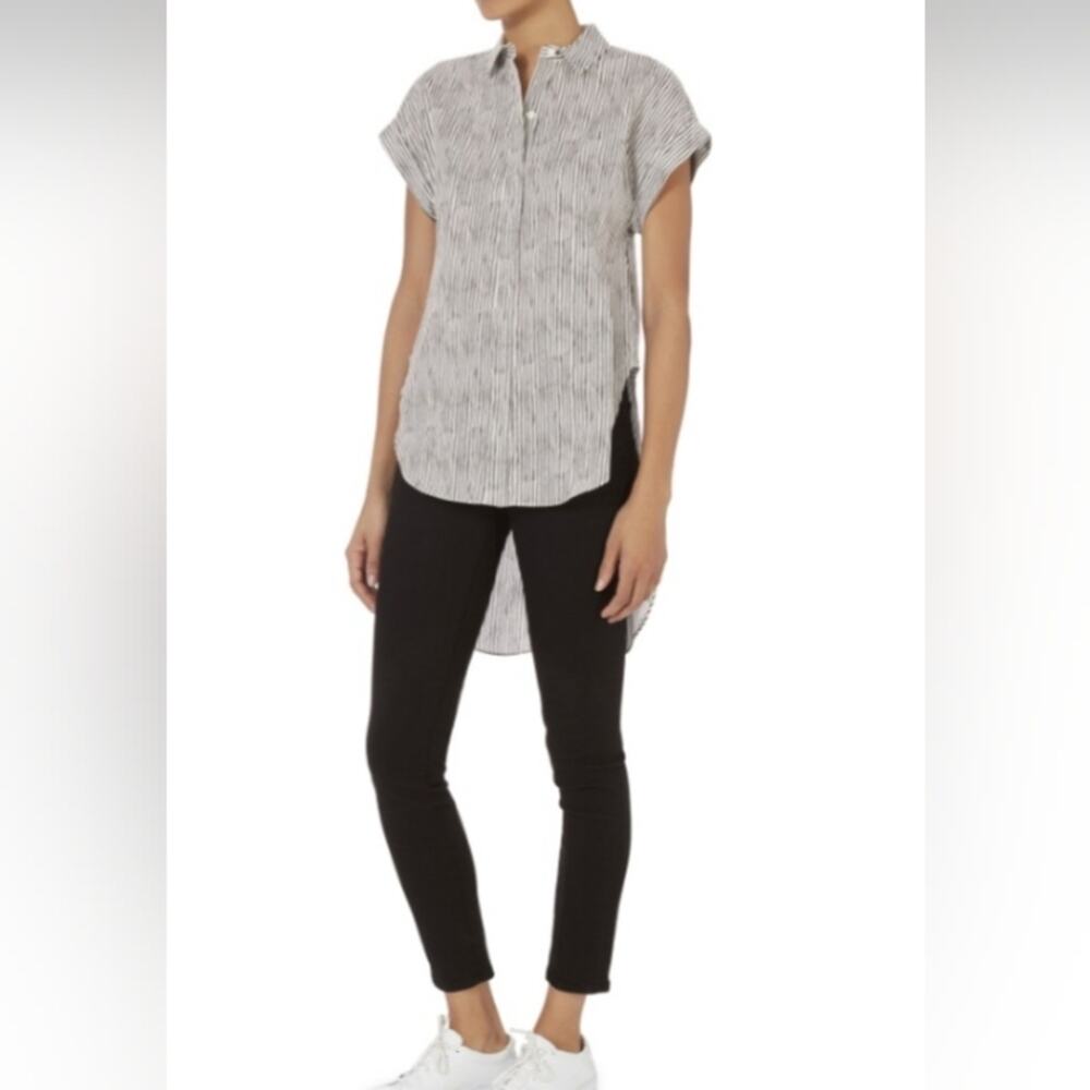 Rag And Bone Ara Tie Back Short Sleeved Blouse. S… - image 4